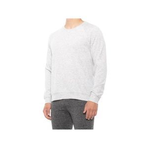 90 DEGREES Mens By Reflex Gray Heather Crew Neck Moisture Wicking Sweatshirt XL